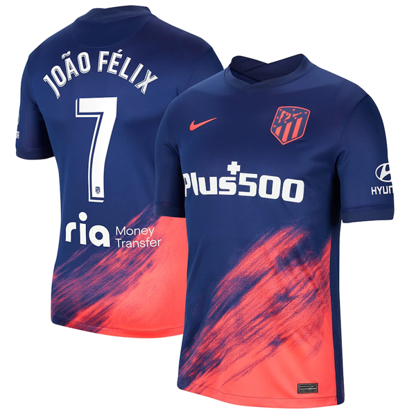 Camiseta Atlético De Madrid João Félix 7 2ª Equipación 2021-2022